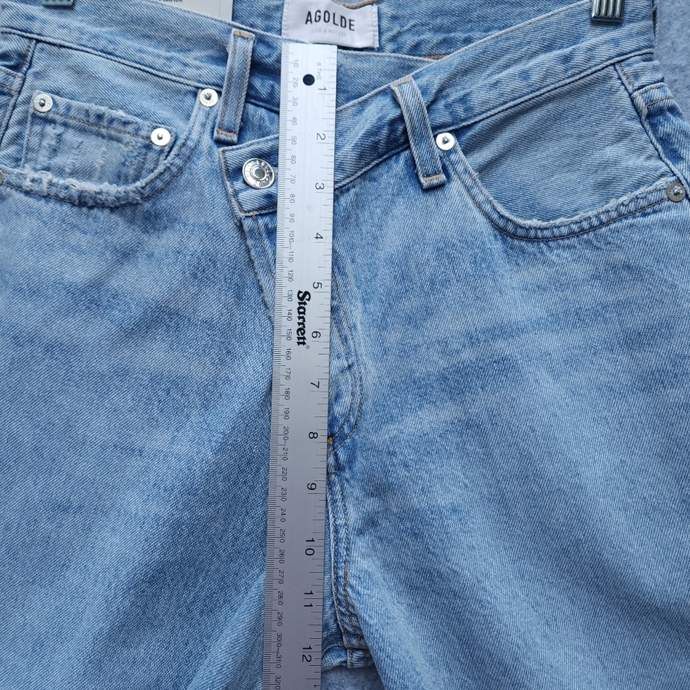AGOLDE Criss Cross Upsized Boyfriend Jeans In Suburbia - Picture 10 of 12